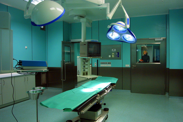 operační sál v nemocnici